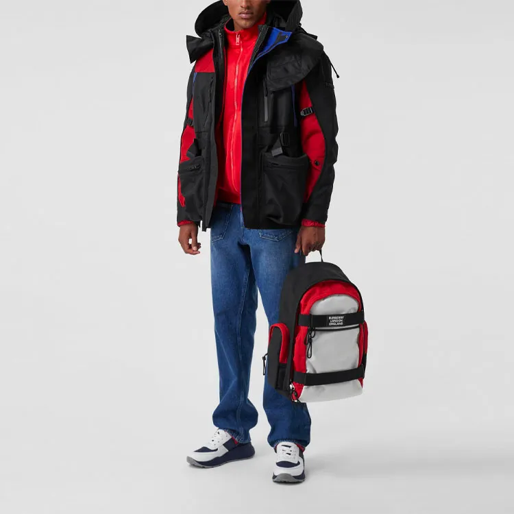 Burberry Jackets Coats Men's Red-5