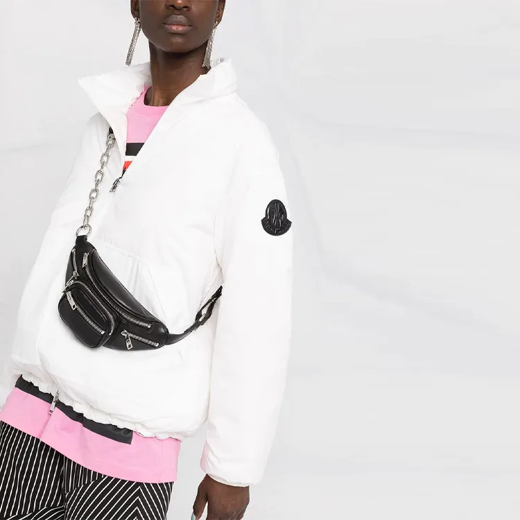 Moncler Zip Hooded Menchib Lightweight Shell Jacket 'White'-6