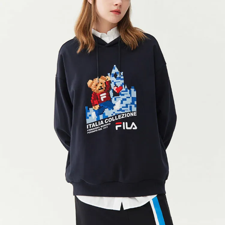FILA Sweatshirts Unisex Legend Blue-4