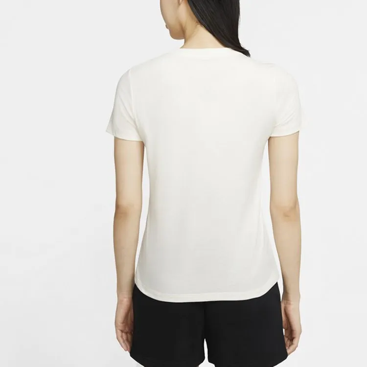 Nike Set-in Sleeve T-Shirt Women's Beige-4