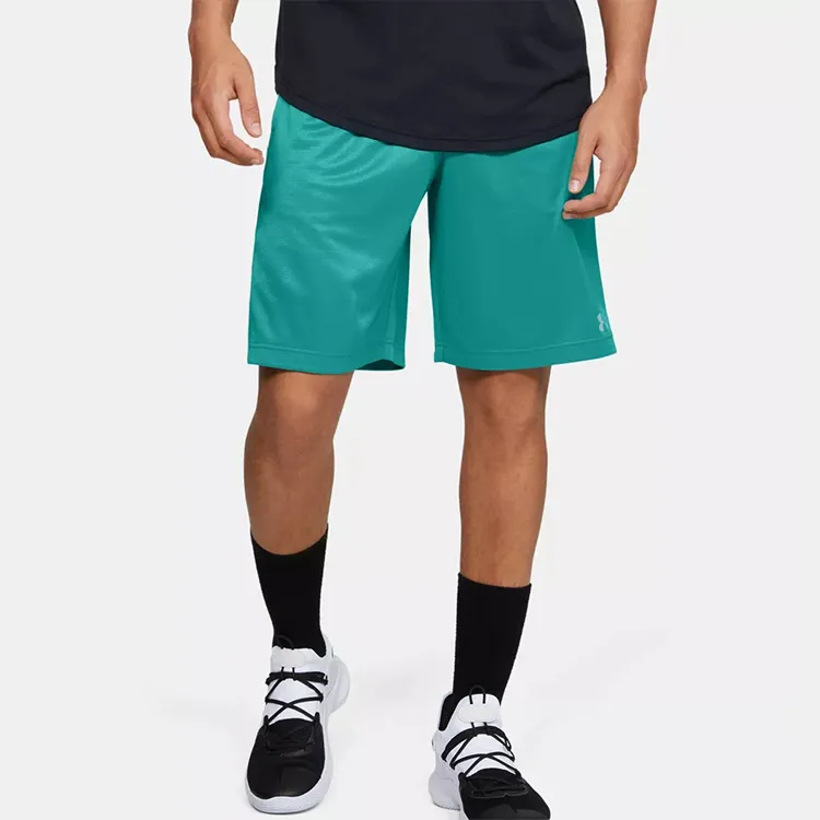 Under Armour Wordmark Basketball Shorts Men Green-2