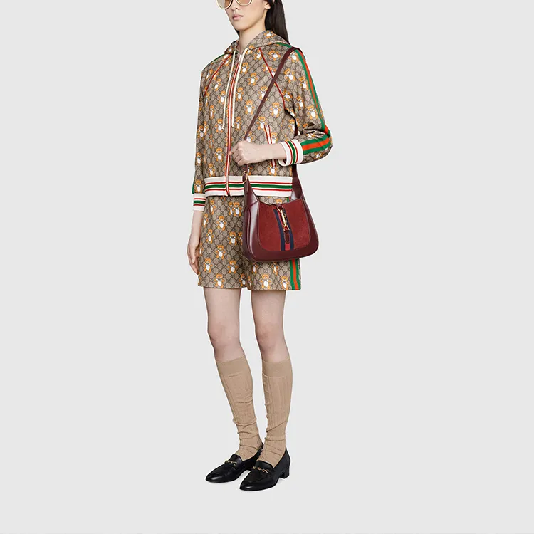 GUCCI Jackets Women's Brown-4