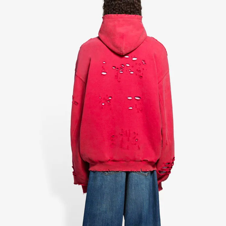 Balenciaga Destroyed Hoodie-4