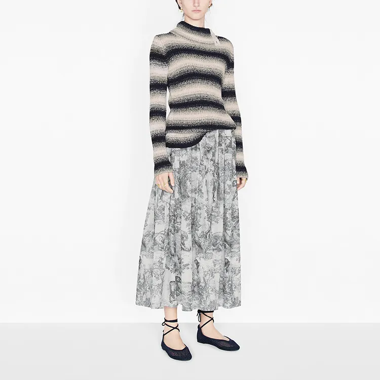 DIOR Quarterly New Products Sweaters Women's Navy-2