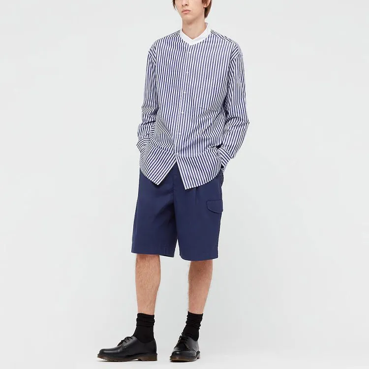 UNIQLO x JIL SANDER Shirt Men's Sea Blue-3