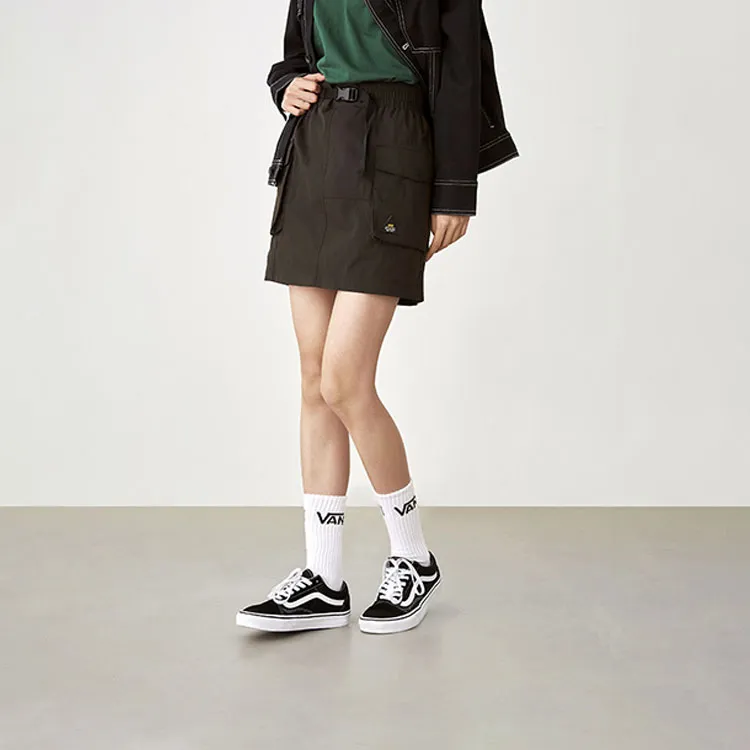 Vans Cargo Short Skirts Women's Black-5