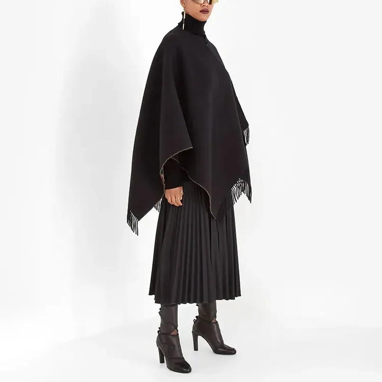FENDI Casual Long Skirts Women's Black-2