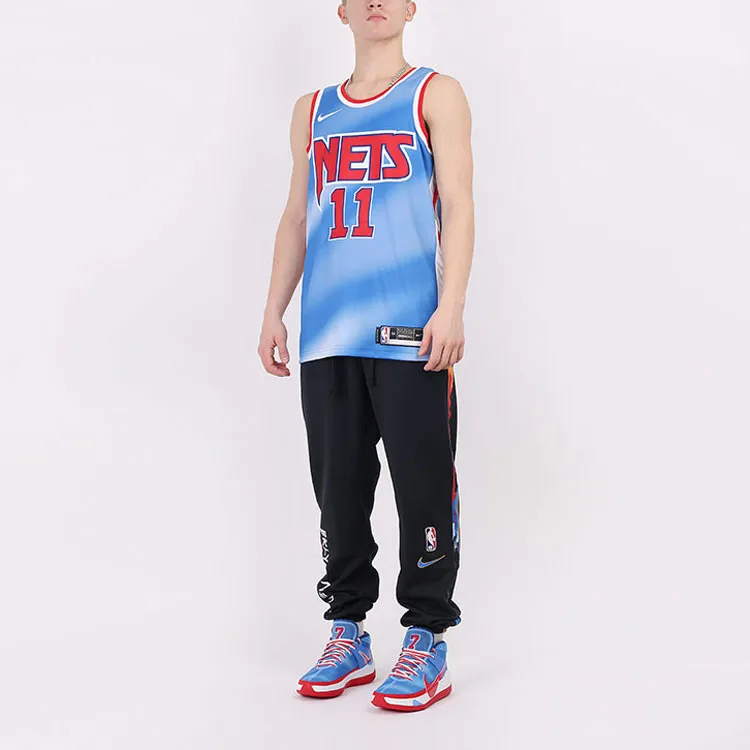 Nike X NBA Basketball Jerseys Men Blue-2