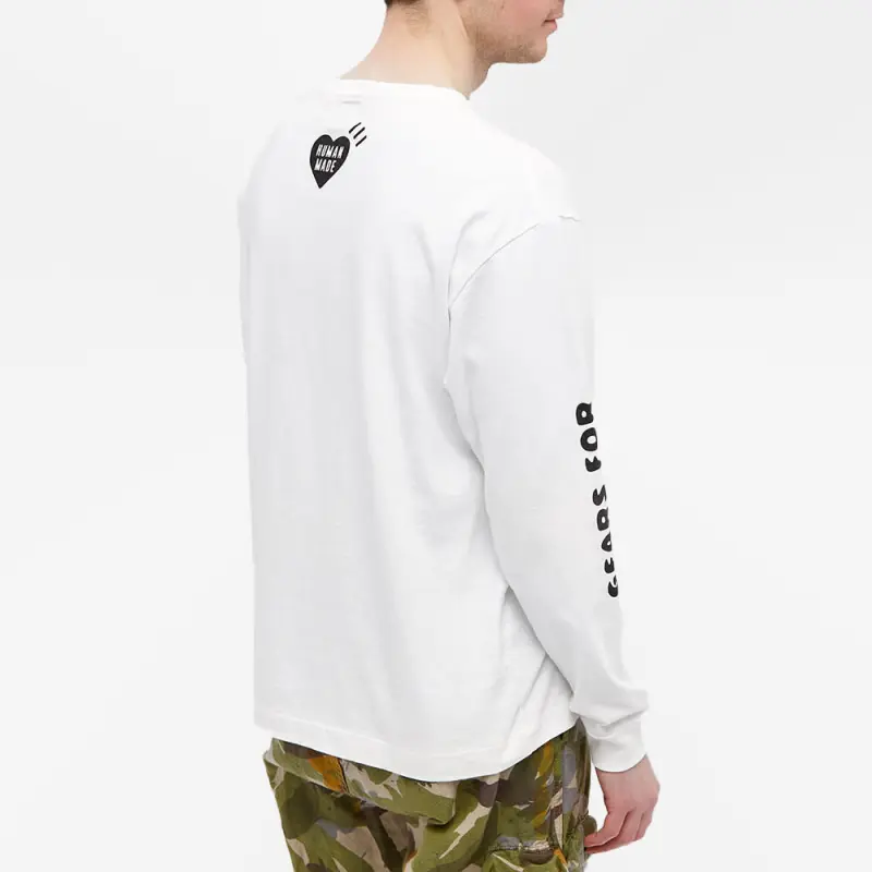 HUMAN MADE T Shirts Unisex White-3