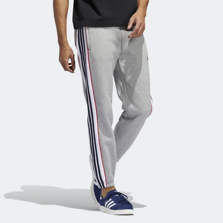 Adidas Originals Knitted Sweatpants Men's Gray-4