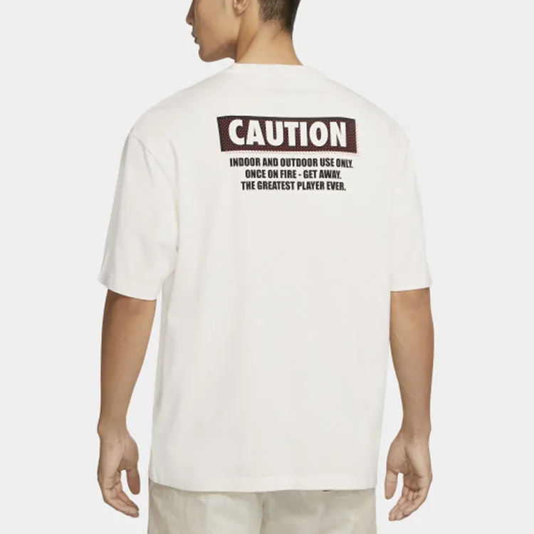 Jordan Set-in Sleeve T-Shirt Men's Sail White-4