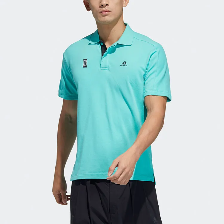 Adidas Polo Shirt Men's Sour Green-1
