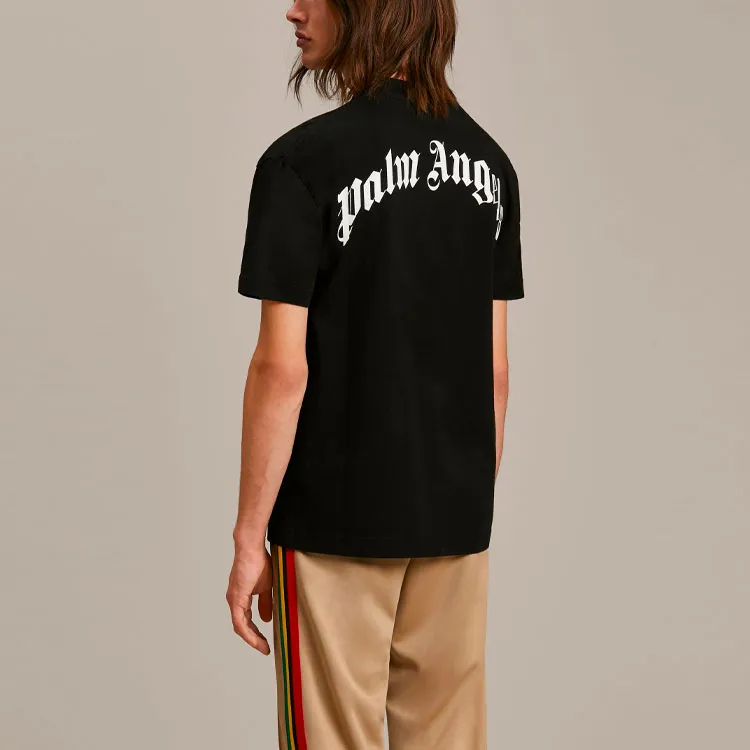 PALM ANGELS Bear In Love Logo T shirt-5