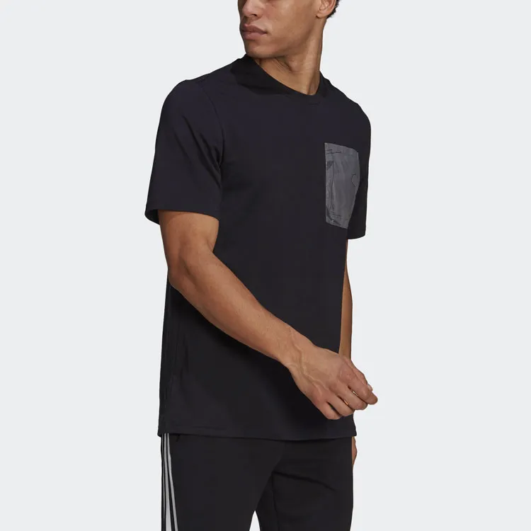 Adidas T Shirts Men Black-3