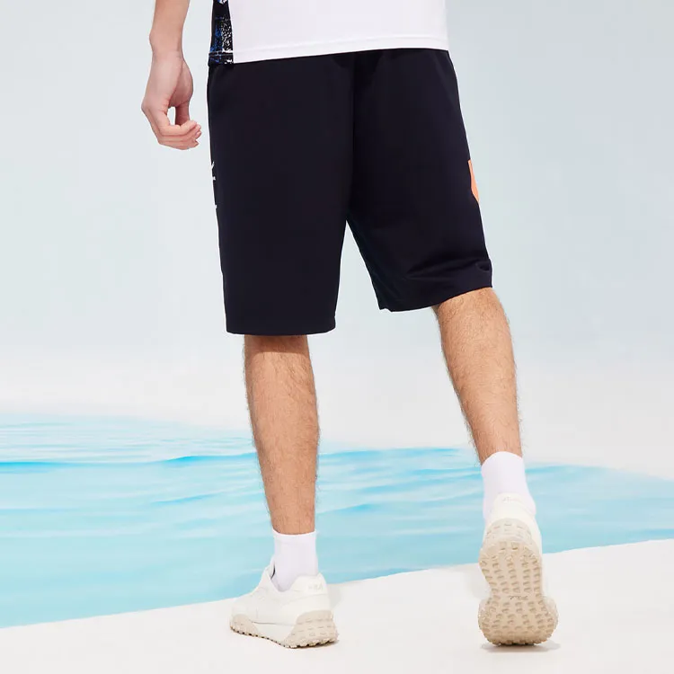 FILA Casual Shorts Men Legend Blue-4