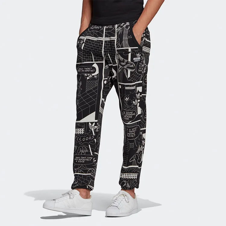 Adidas Originals Knitted Sweatpants Men's Black-2