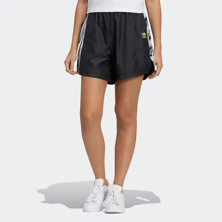 Adidas Originals Trefoil Casual Shorts Women's Black-2