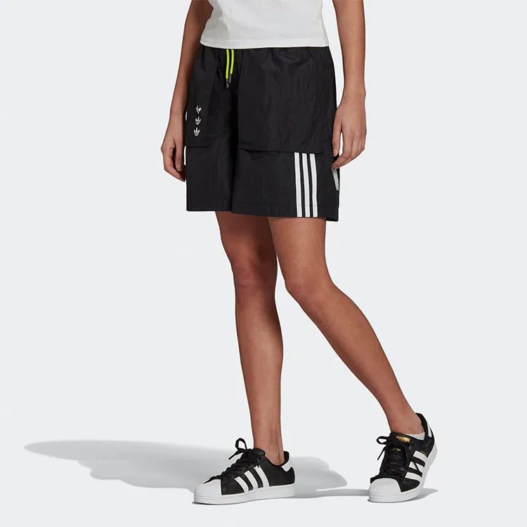 Adidas Originals Trefoil Casual Shorts Women's Black-1