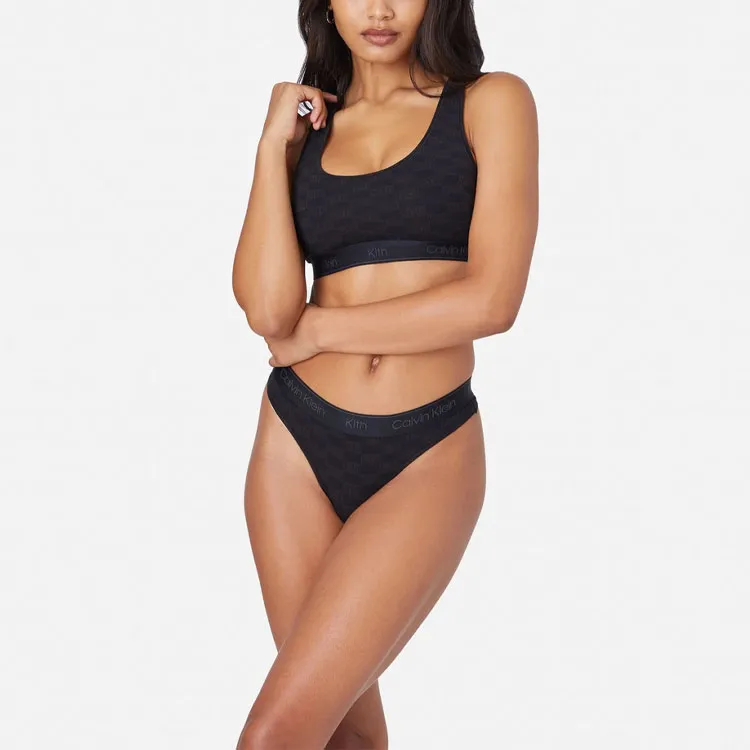 KITH Women's For Calvin Klein Thong 'Black'-2