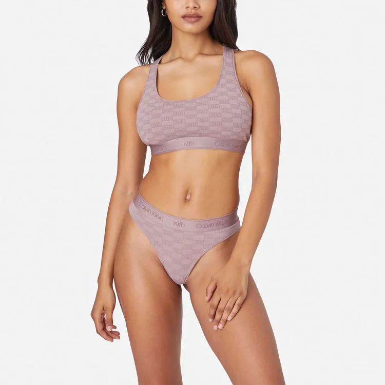 KITH Women's For Calvin Klein Thong 'Woodrose'-2