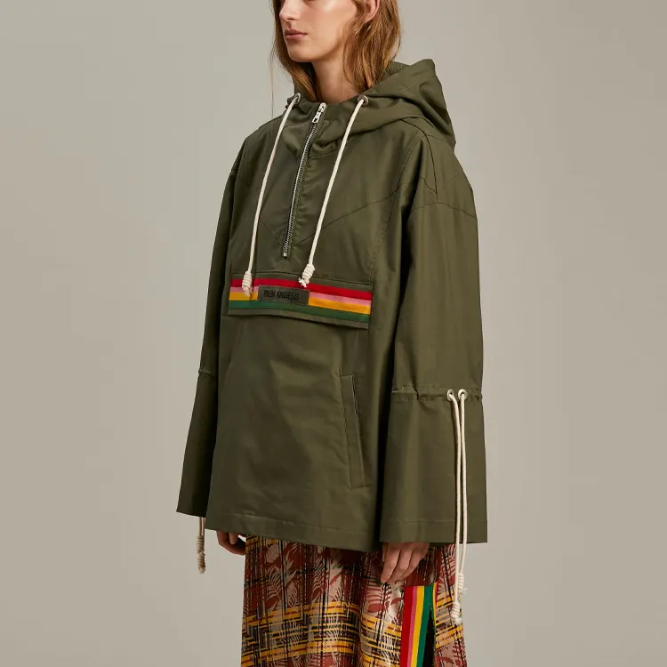 PALM ANGELS Jackets Women's Green-4