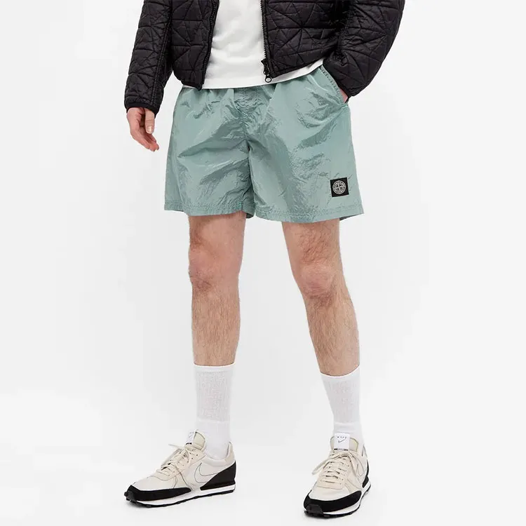 STONE ISLAND Compass motif Track Shorts-2