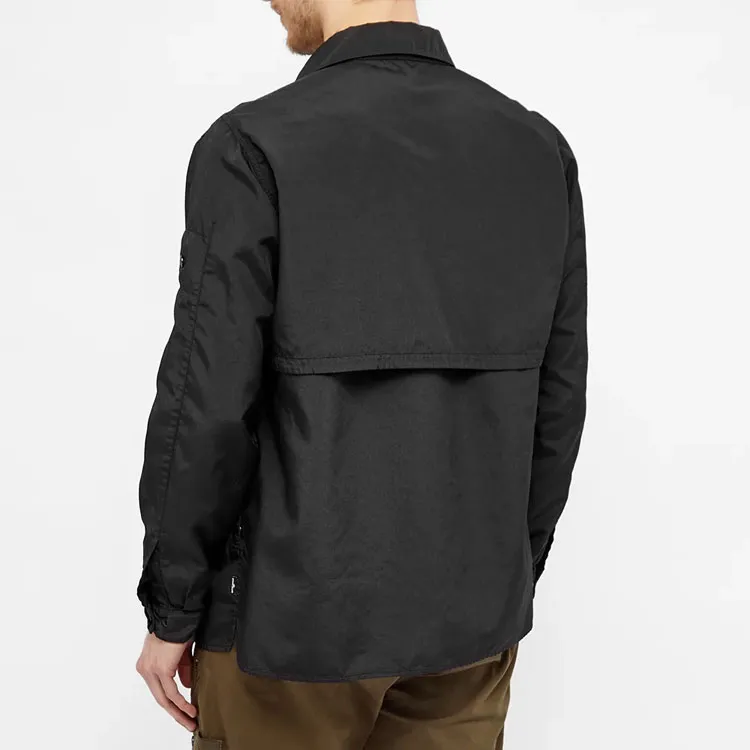 STONE ISLAND SS21 Jackets Coats Men's Black-2