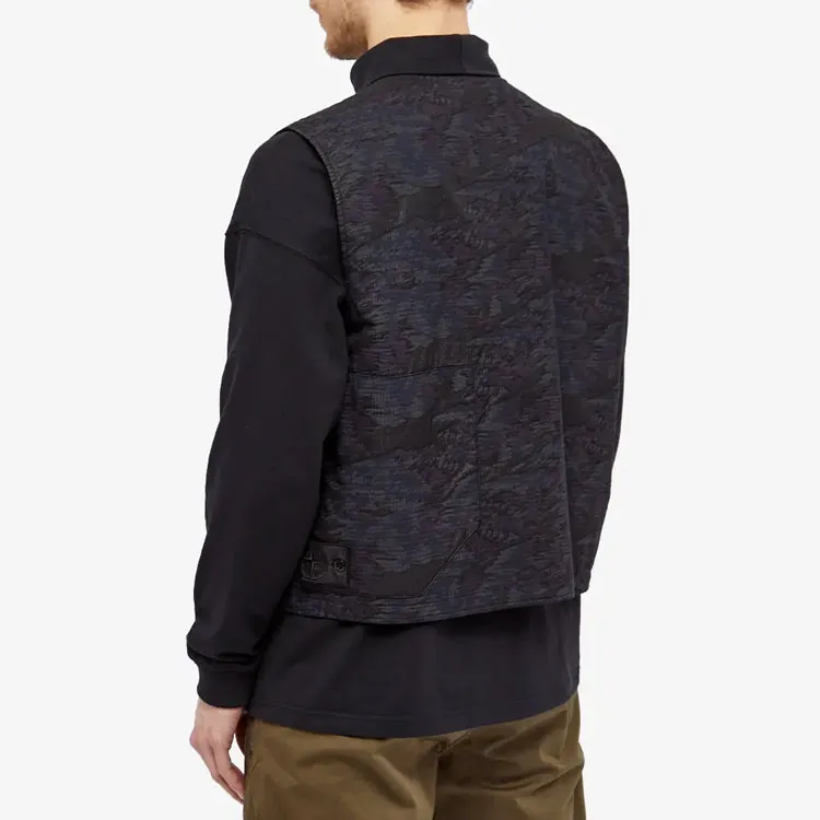 STONE ISLAND SS21 Vest Men's Black-2