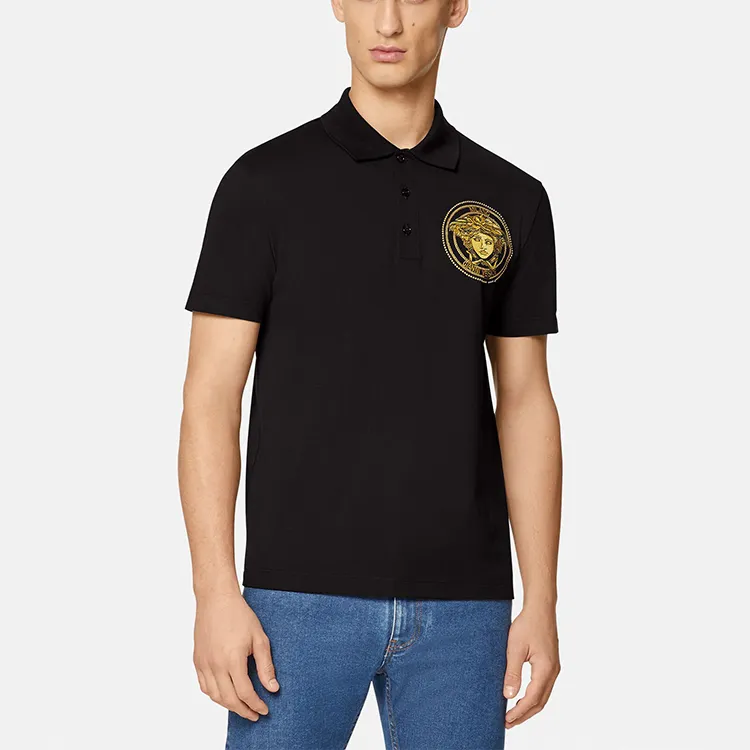 VERSACE VERSACE Polo Shirt Men's Black-2