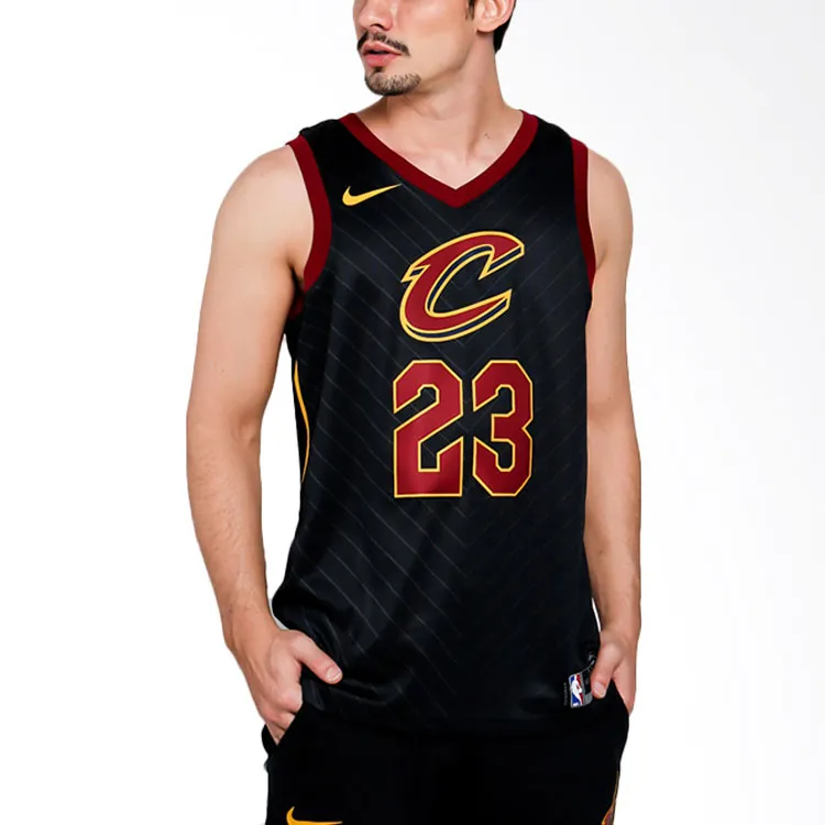 Nike Basketball Jersey Men's Black-4