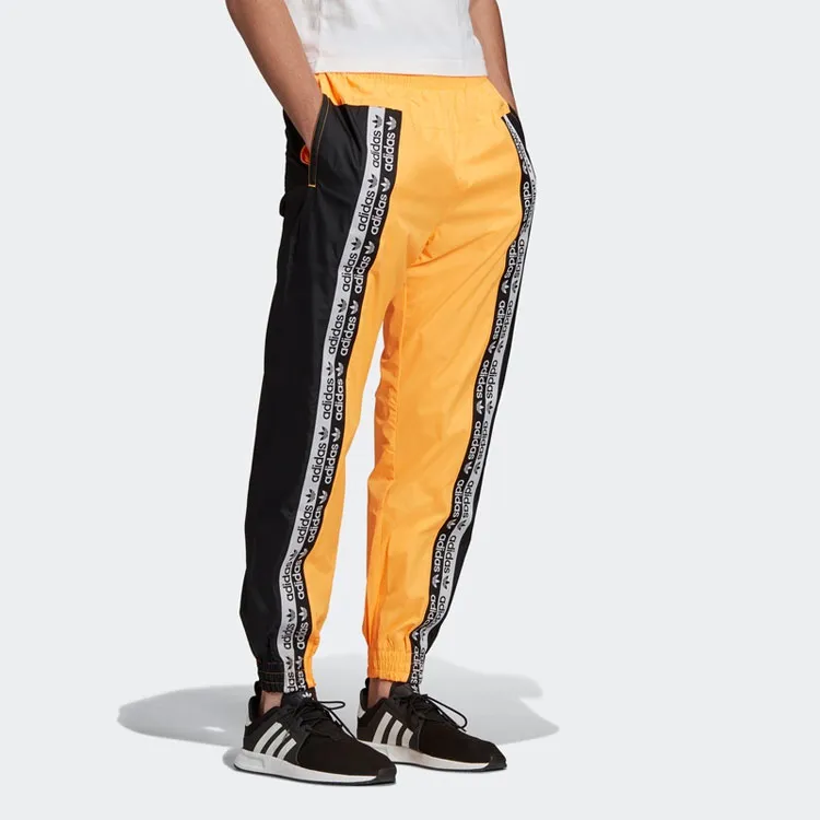 Adidas Originals RYV Knitted Sweatpants Men's Black Yellow Multicolor-4