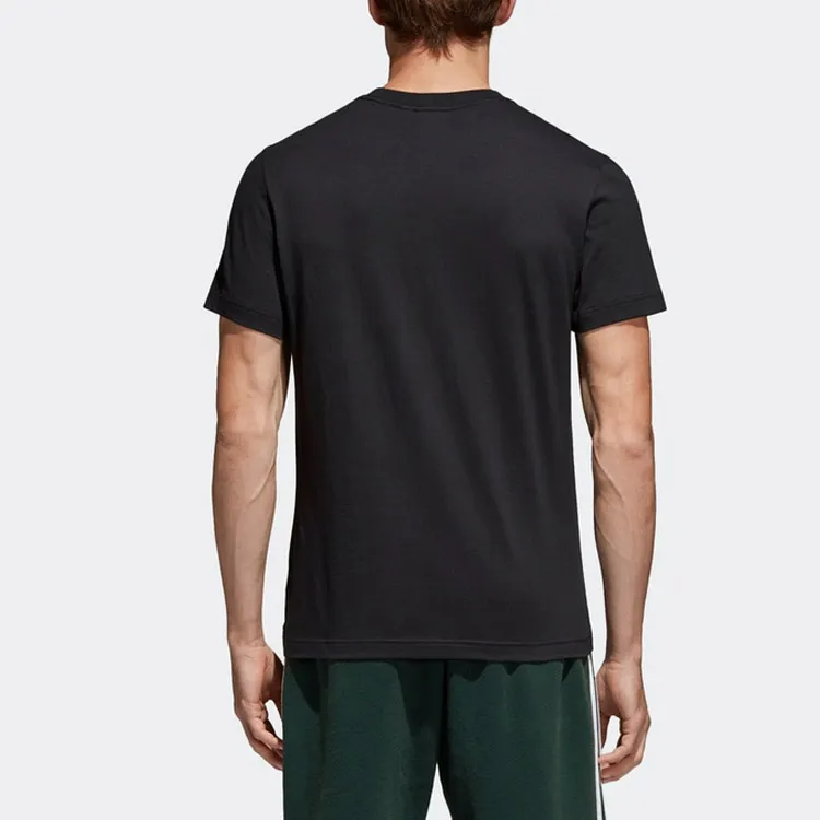 Adidas Originals Set in Sleeve T Shirt Men's Black-3