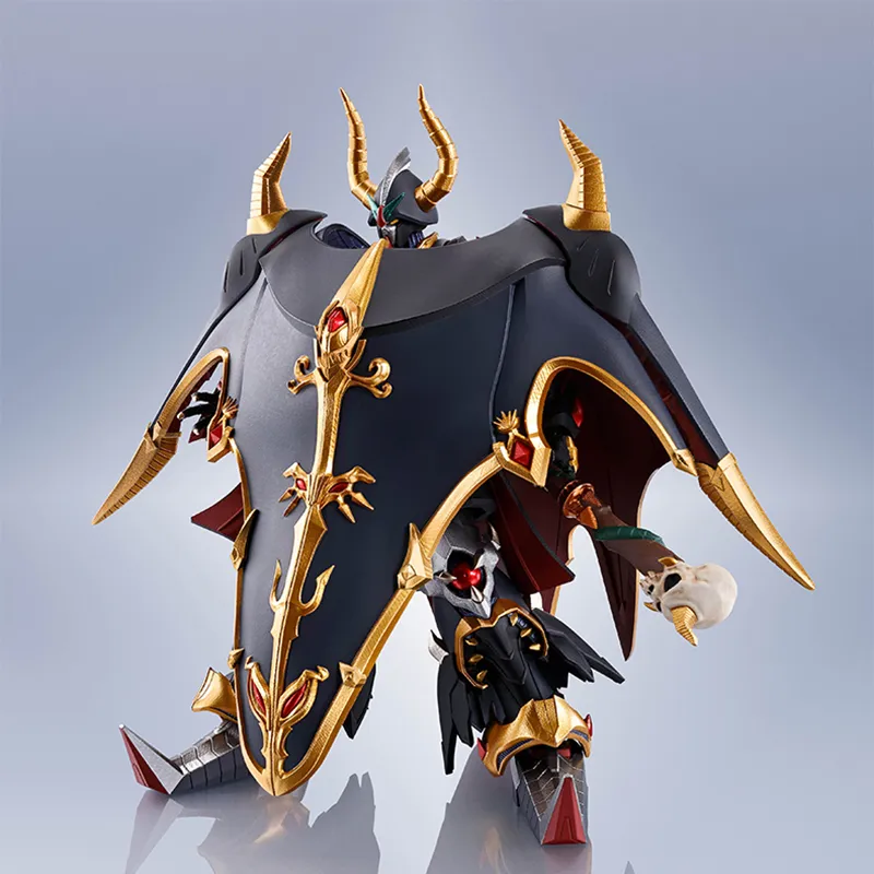 BANDAI METAL ROBOT SPIRITS SD Gundam OVA Satan Gundam Black Dragon Real Type Ver. Assembled Models 13cm-4