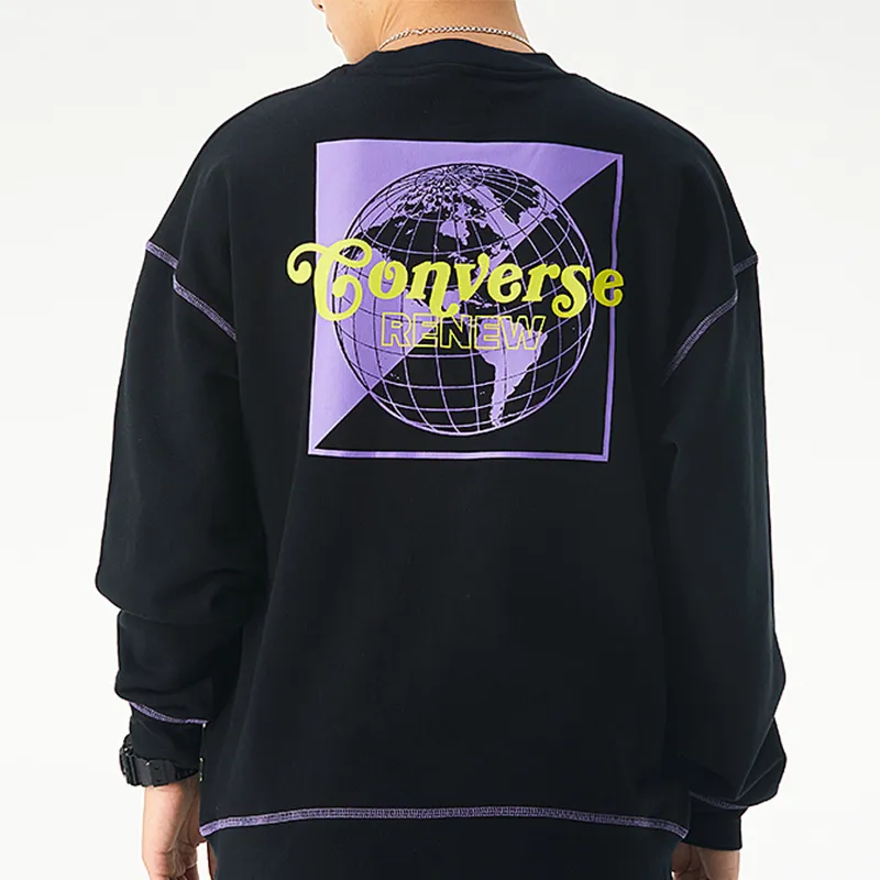 Converse Sweatshirts Men Black-3
