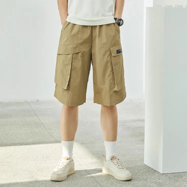 LiNing Sports Fashion Collection Shorts Men's Khaki-2
