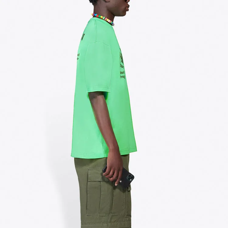 Balenciaga x WFP T Shirt Men's Neon Green-3