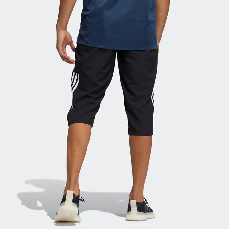 Adidas Knitted Sports Pants Men's Black-3