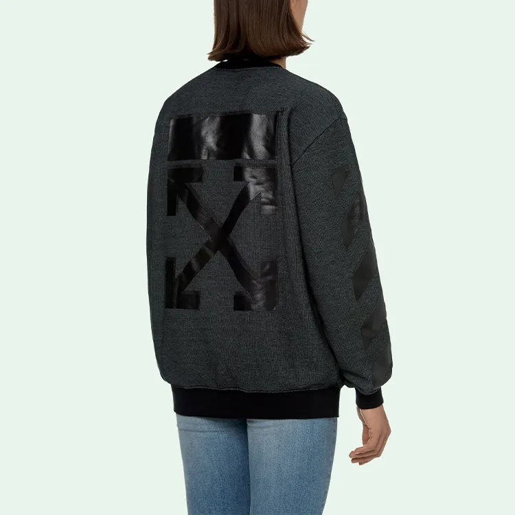 OFF WHITE FW20 Sweatshirts Women's Dark Gray-8