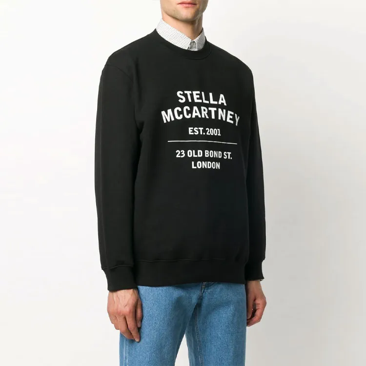 Stella McCartney Sweatshirts Unisex Black-4