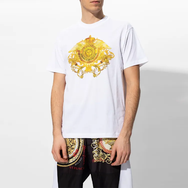 VERSACE JEANS COUTURE T Shirt Men's White-2