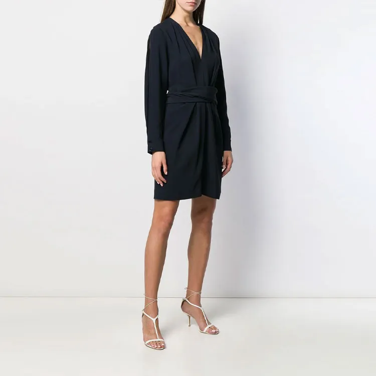 Stella McCartney Long-Sleeved Dresses Women's Black-3