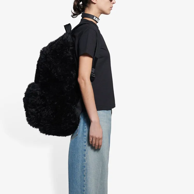 Balenciaga Regular T Shirt Women's Black-4
