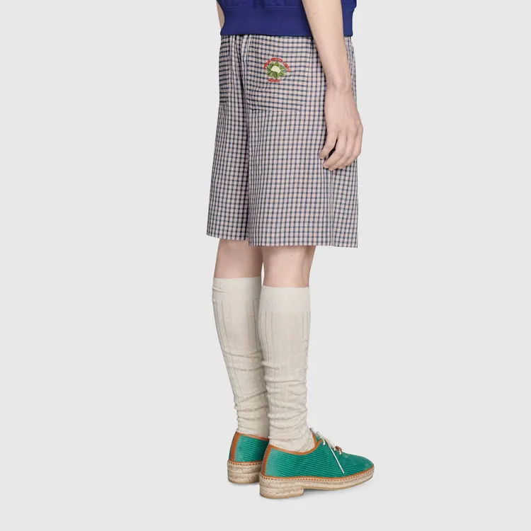 GUCCI SS21 Casual Shorts Men's Purple-3