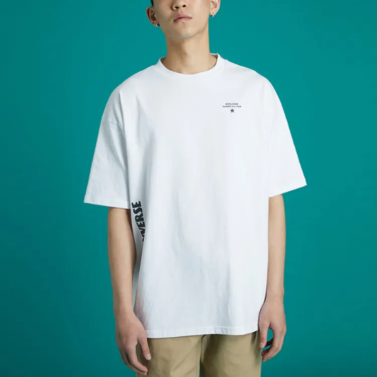 Converse WORLDWIDE CLASSIC T Shirt Men's White-2
