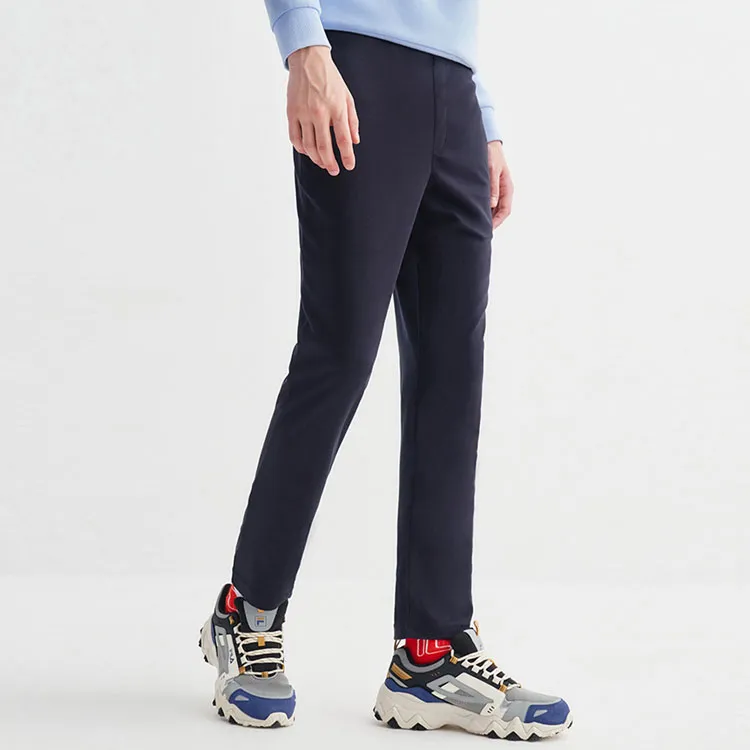 FILA Knitted Sweatpants Men Legend Blue-2