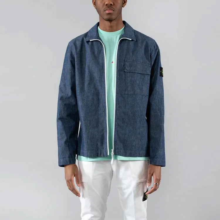 STONE ISLAND Jackets Coats Men's Blue-6