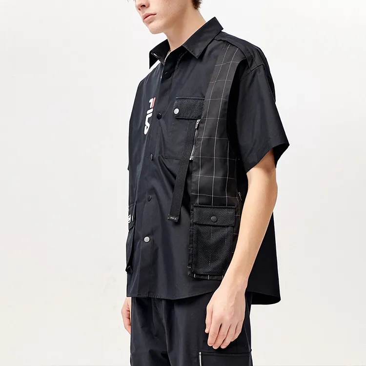 FILA FUSION x Cell Fusion C Shirt Men's Black-7