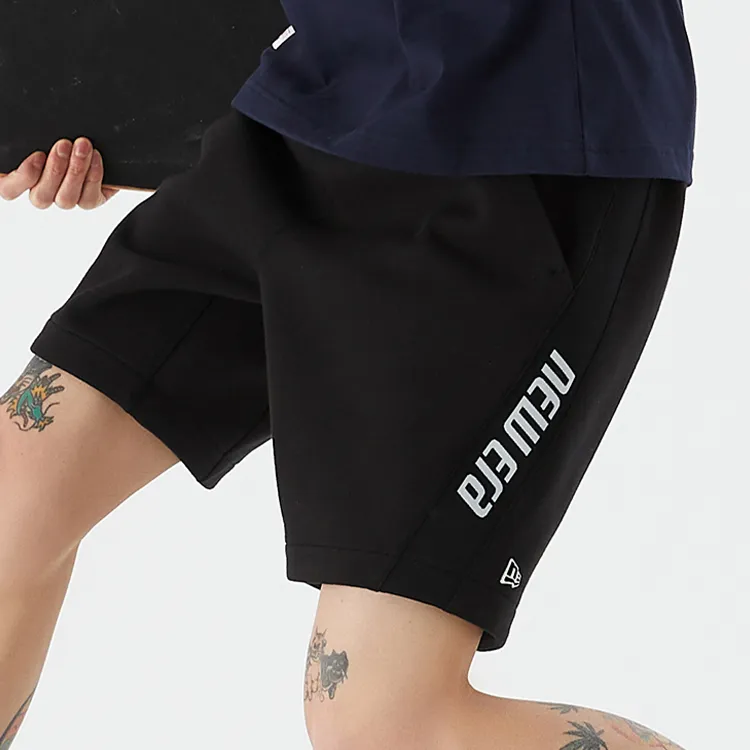 New Era Casual Shorts Men Black-2