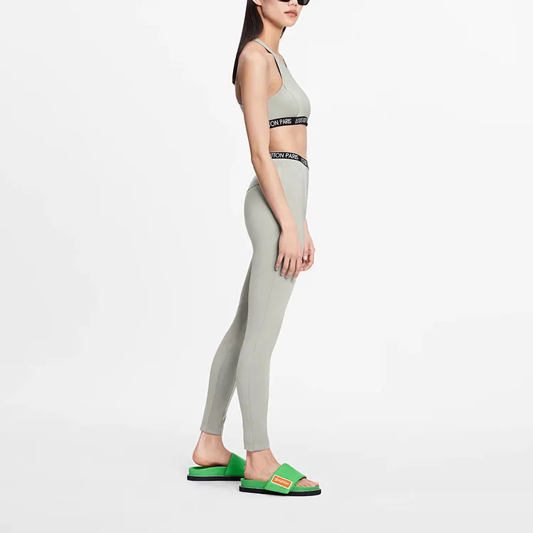 LOUIS VUITTON Sports Pants Women's Gray-2