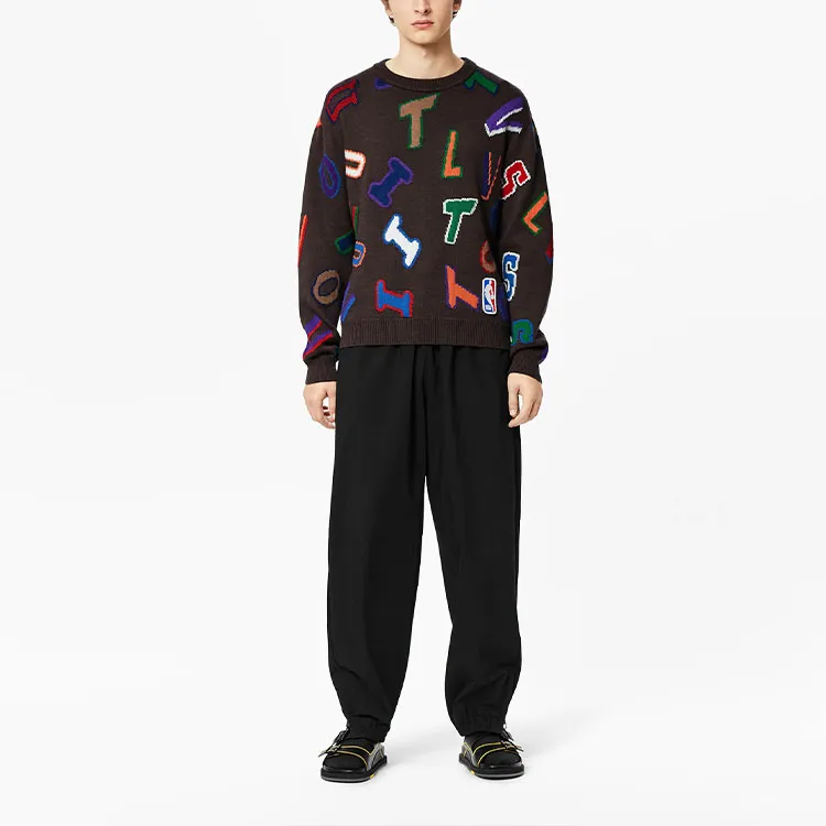 LOUIS VUITTON X Nba Letters Crewneck-1
